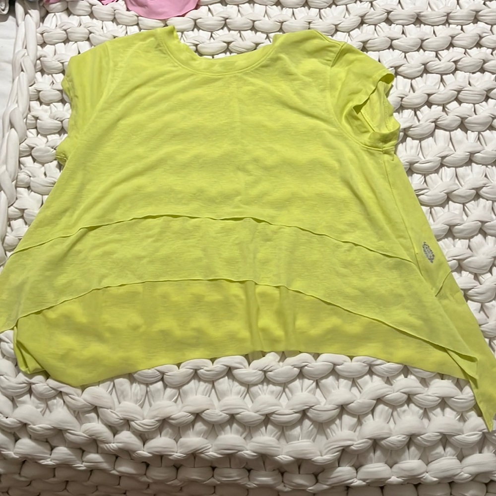 Neon top from free people movement